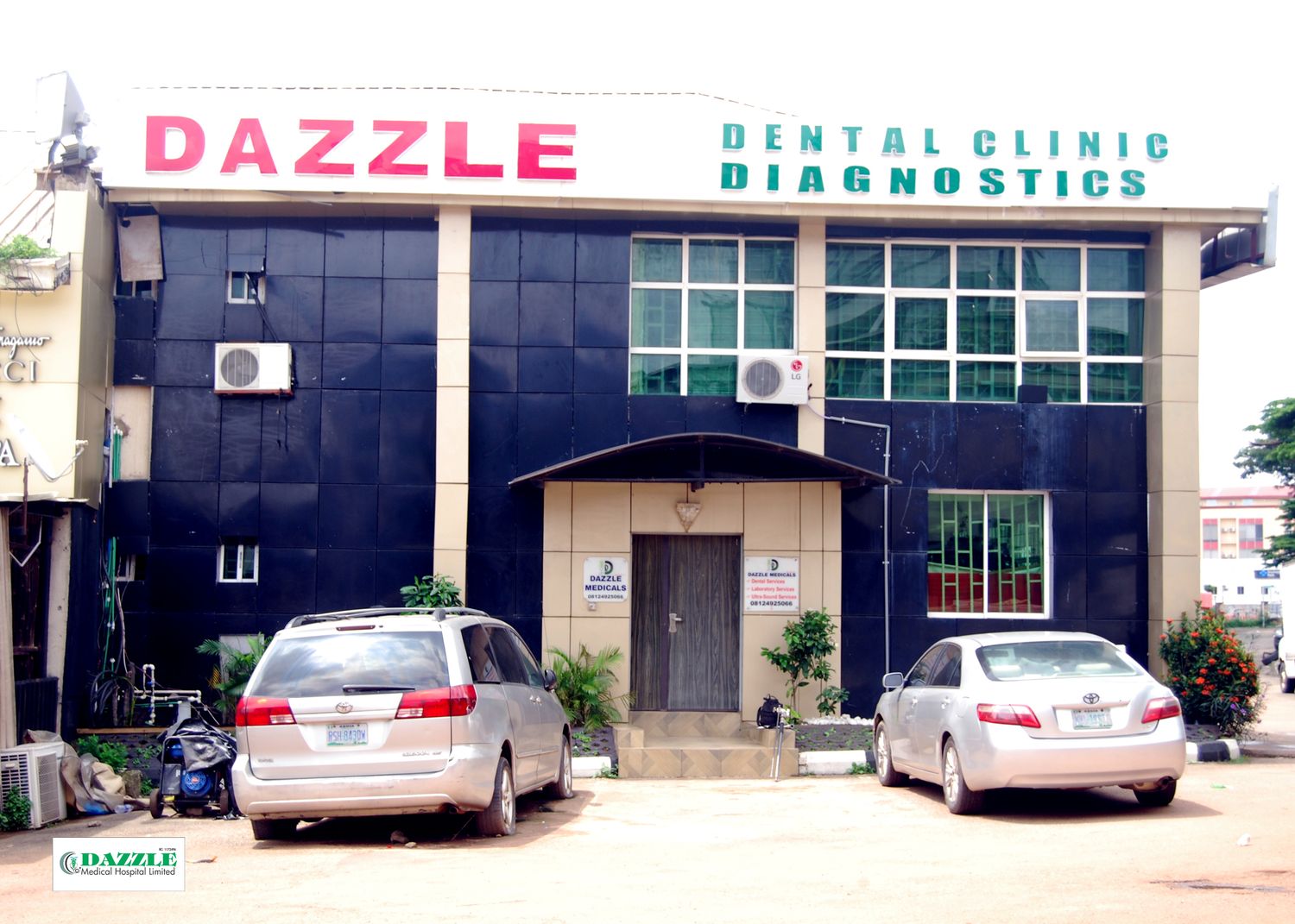 The Dazzle Dental clinic interior in Abuja