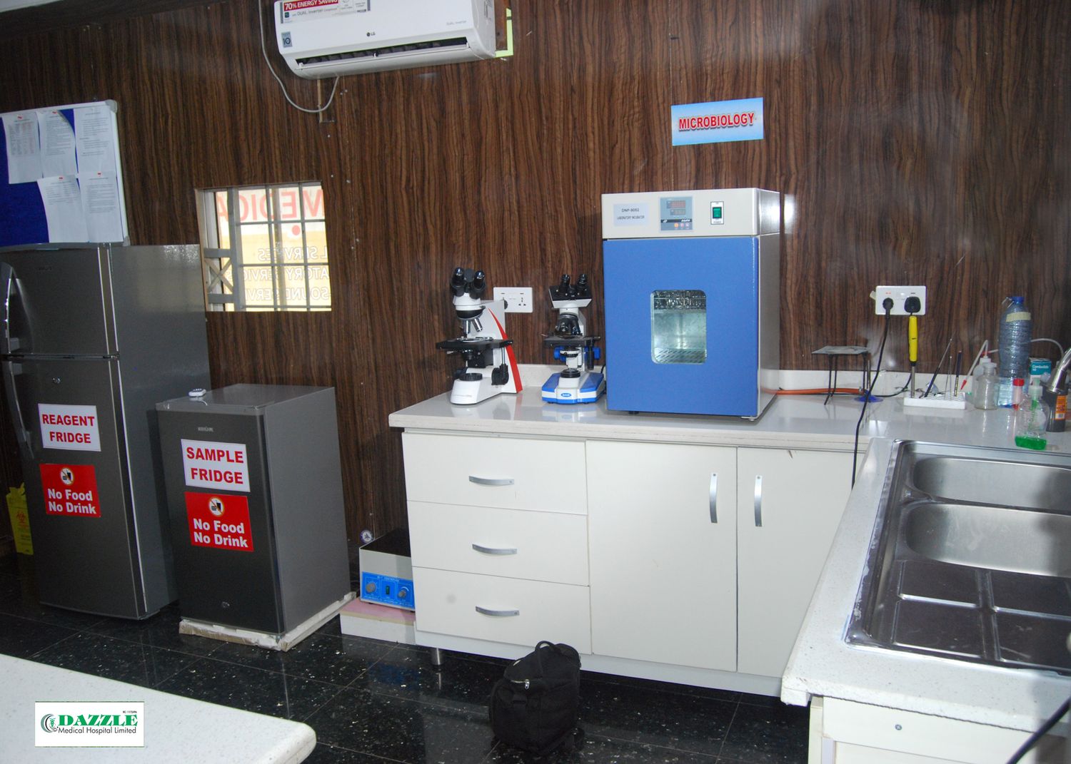 Diagnostic laboratory at Dazzle Diagnostics Abuja